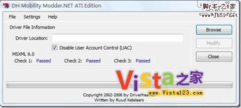 Vista修改最新PC驱动为mobility驱动的操作方法