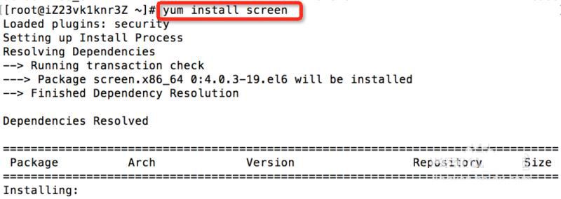 在CentOS 6.5上怎么安装Screen