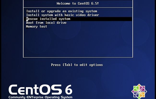 Centos6.8怎么进入救援模式
