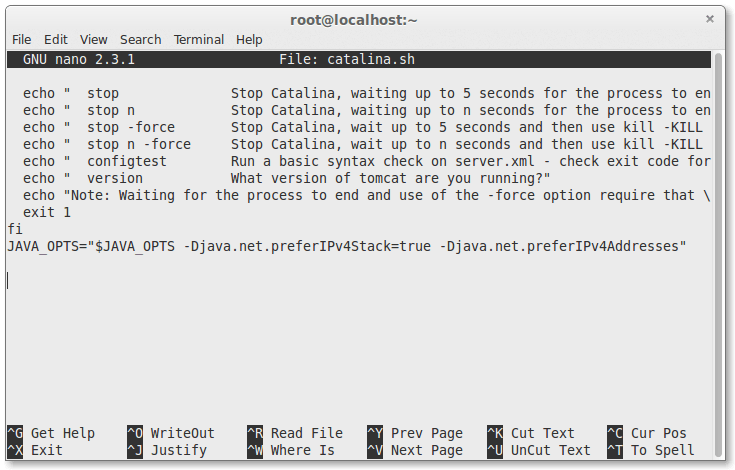 在CentOS中怎么给Apache Tomcat绑定IPv4地址