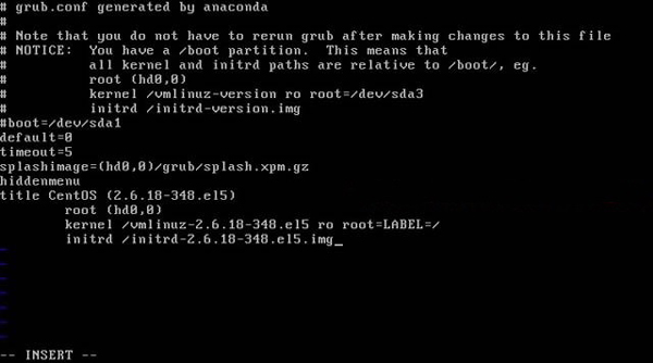 CentOS开机时出现GRUB引导错误进入不了系统该怎么解决