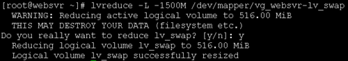 CentOS怎么减小Linux swap分区