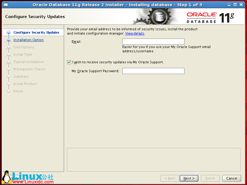 RedHat Linux5.5下Oracle 11g的详细安装教程