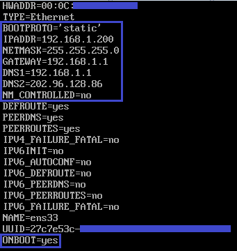 CentOS 7中怎么获取动态及静态IP地址