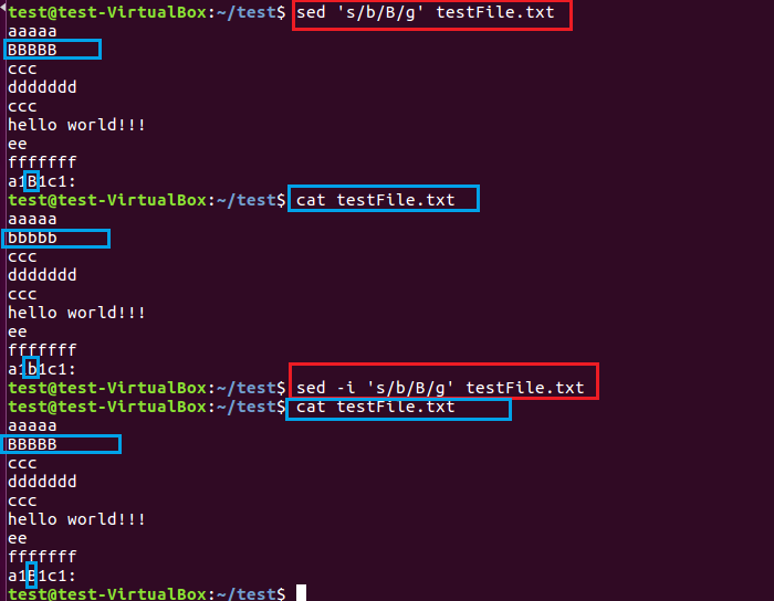 linux系統(tǒng)中sed命令的使用方法