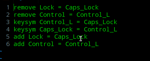 linux系統(tǒng)中ctrl和capslock鍵如何互換