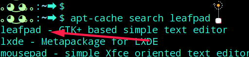 linux如何安裝使用leafpad記事本功能