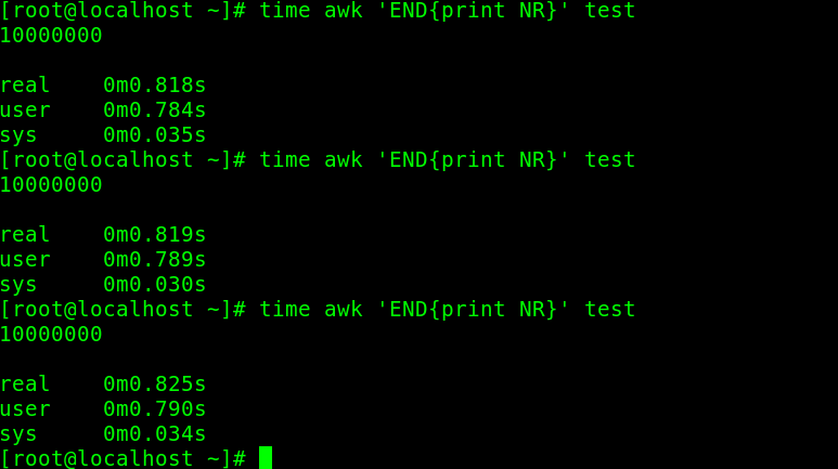 Linux如何统计行数