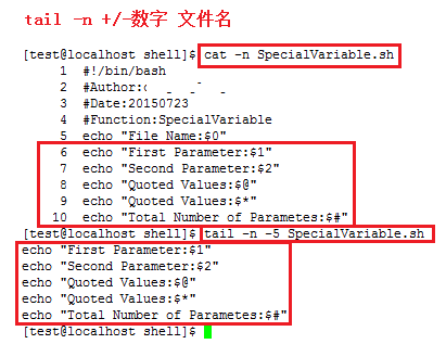 怎么在Linux中查看文件指定行数的内容