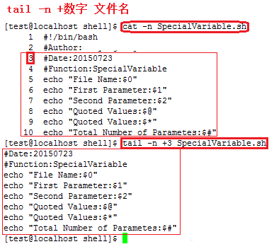 怎么在Linux中查看文件指定行数的内容