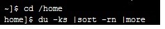 linux用什么命令查看某个目录下子目录占用空间的大小
