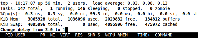 怎么在Linux中使用top命令