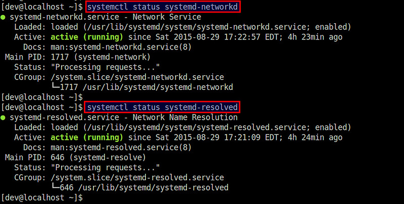 Linux中如何将网络管理器由NetworkManager切换为systemd-network