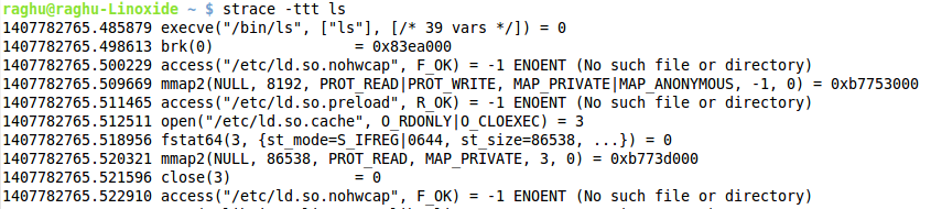 Linux系统中strace命令的用法介绍