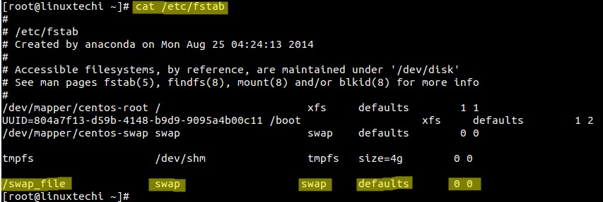 怎么在Linux系统上使用交换文件扩展swap空间