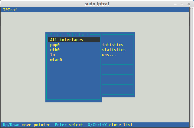 在Linux系统中怎么使用iptraf进行网络监控