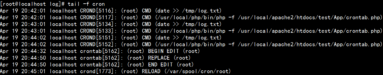 如何使用Linux下的Crontab日志