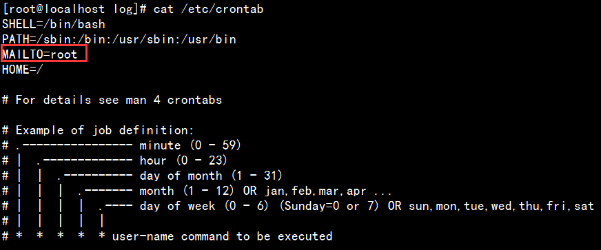 如何使用Linux下的Crontab日志