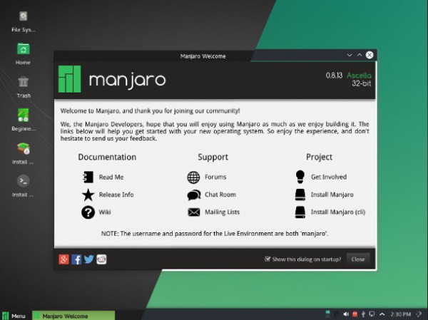 Manjaro Linux 0.8.13有哪些优点