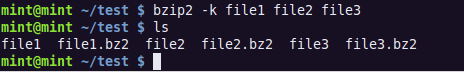 如何在Linux系统中使用Bzip2/Bunzip2处理压缩文件