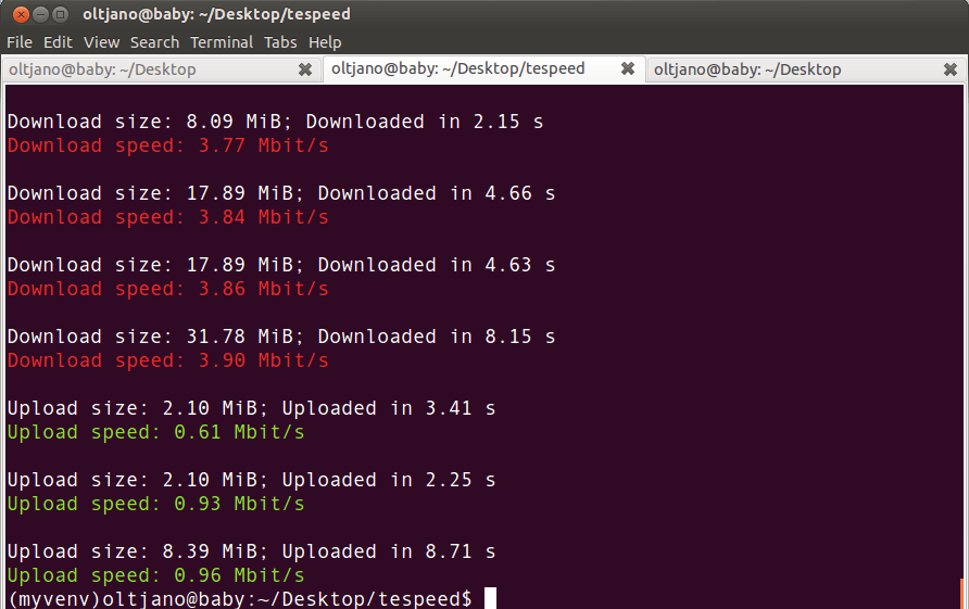 怎么在Linux系统下使用tespeed应用测试网速