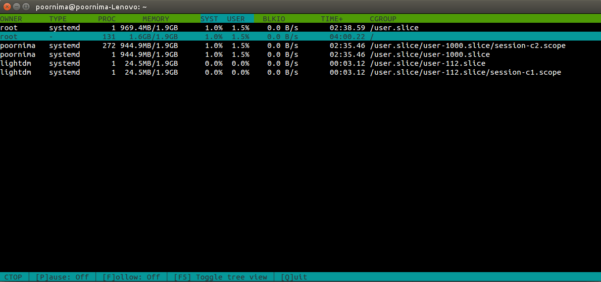 怎么使用ctop在命令行中检测Linux容器性能