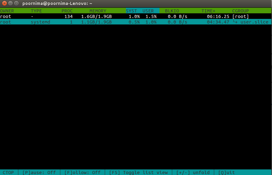 怎么使用ctop在命令行中检测Linux容器性能