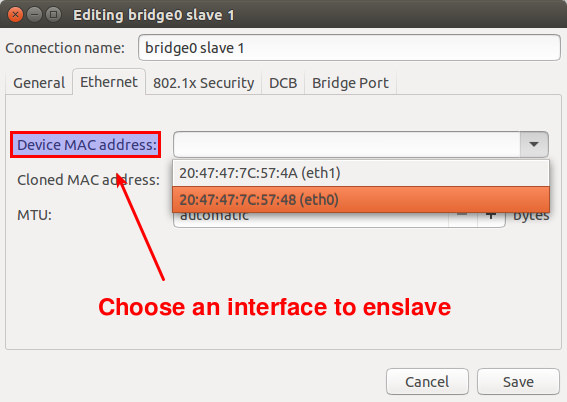在Ubuntu系统上怎么配置网桥