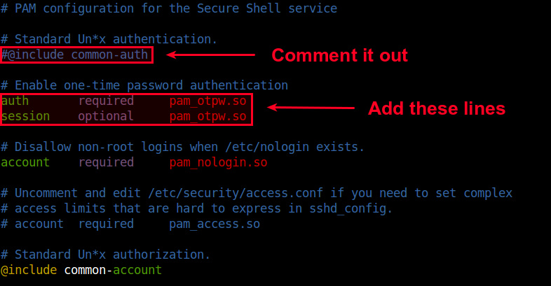 如何通过OTPW来用SSH安全登录Linux服务器