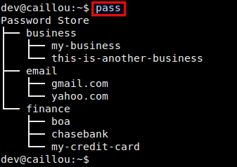 Linux如何使用密码管理工具pass管理密码