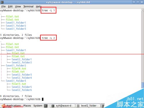 linux下怎么用tree命令以樹形結(jié)構(gòu)顯示文件目錄結(jié)構(gòu)