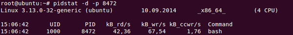 Linux怎么安裝使用pidstat命令以對進程數據進行監控
