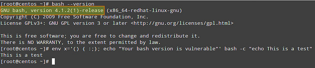 检测并修复Linux系统下bash中的破壳漏洞​​的方法教程