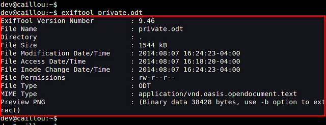 在Linux系統(tǒng)下移除文件內(nèi)的隱私數(shù)據(jù)的方法和具體過程