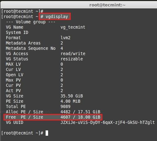 在Linux怎么扩增卷组、逻辑卷以及缩减逻辑卷LVM