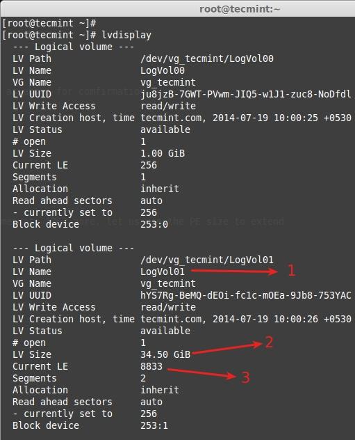 在Linux怎么扩增卷组、逻辑卷以及缩减逻辑卷LVM