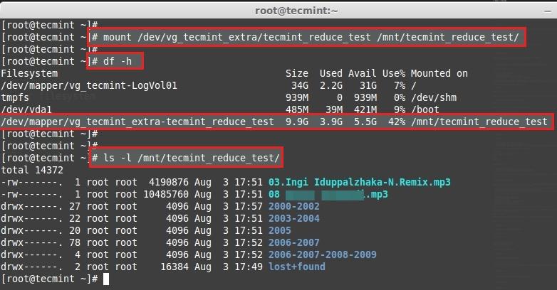 在Linux怎么扩增卷组、逻辑卷以及缩减逻辑卷LVM