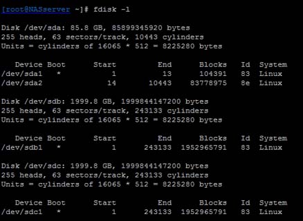 因NAS存储故障引起的Linux系统恢复的过程分析