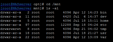 因NAS存储故障引起的Linux系统恢复的过程分析