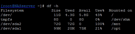 因NAS存储故障引起的Linux系统恢复的过程分析