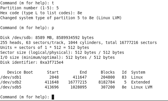 linux分区命令的使用方法