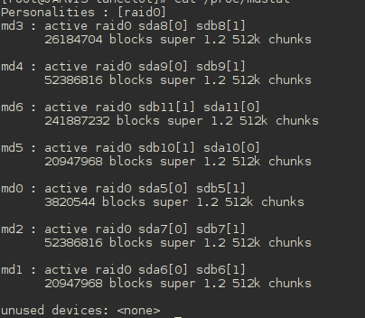 怎么在RAID软磁盘阵列上搭建linux系统