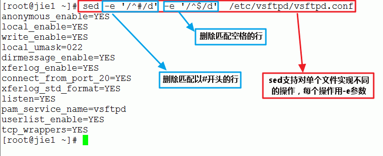 linux服务器中怎么使用sed命令