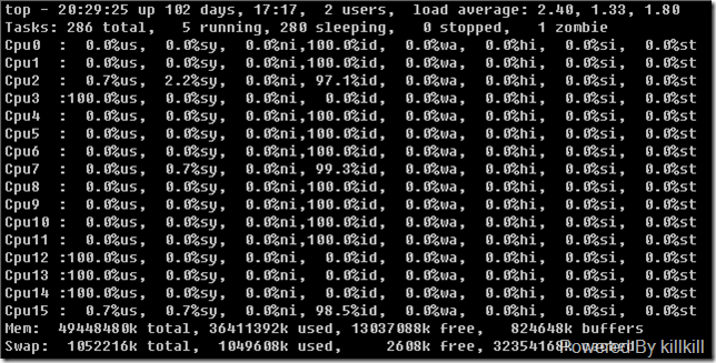 怎么在linux中使用taskset命令限制进程