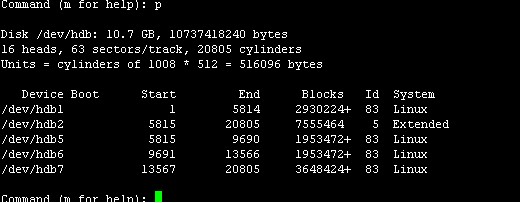 linux下磁盘分区的详细介绍