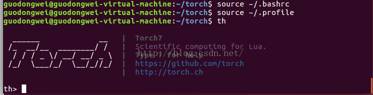 Torch7在Ubuntu下的安装与配置教程