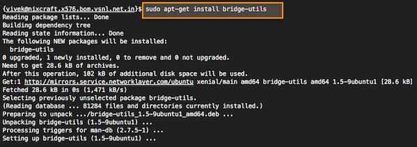 Ubuntu中怎么搭建网桥