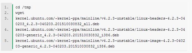 如何實(shí)現(xiàn)Ubuntu用戶升級(jí)到Kernel 4.2.3內(nèi)核