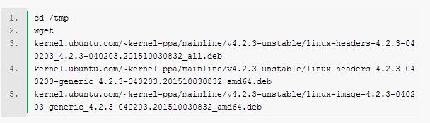 如何實(shí)現(xiàn)Ubuntu用戶升級(jí)到Kernel 4.2.3內(nèi)核