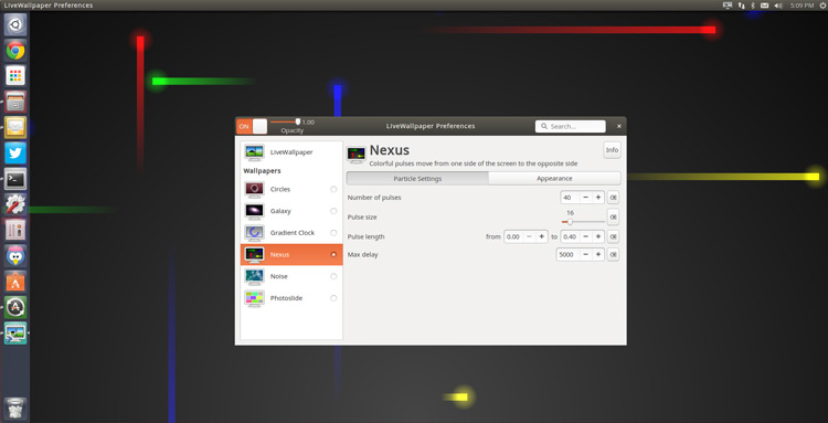 如何设置动态壁纸来美化Ubuntu桌面